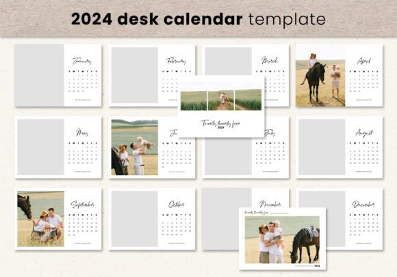 2024 Calendar Templates with Photos: Streamline Your Design Workflow