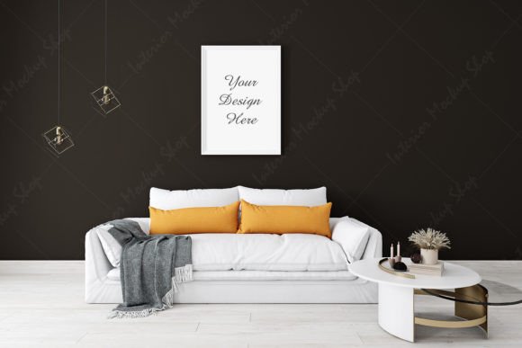 Instantly Elevate Your Brand with Living Room Mockup Templates