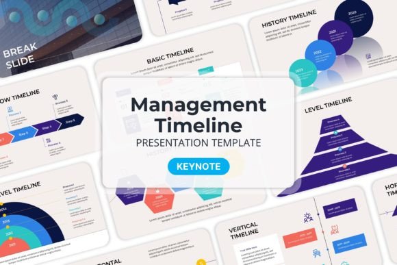 Management Timeline: Keynote Templates for Clear Strategy