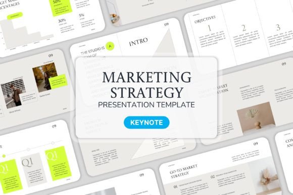 Marketing Strategy - Keynote Templates: Elevate Your Business Presentations