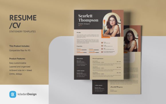 Modernize Your Career with Resume CV PSD Templates