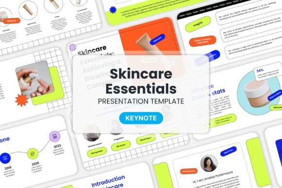 Skincare Essentisl: Your Blueprint for a Polished Brand Presentation