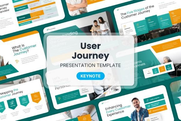 User Journey - Keynote Templates: Your Blueprint for a Clear Presentation